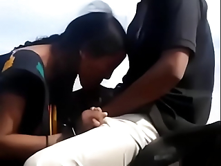 Desi Couple Having Quickie By The Road While Friend Films